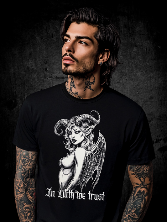 Premium T-Shirt Unisex "In Lilith we trust"