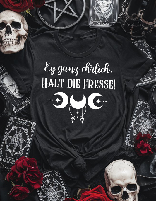 Ey ganz ehrlich, halt die Fresse -  Premium T-Shirt Unisex
