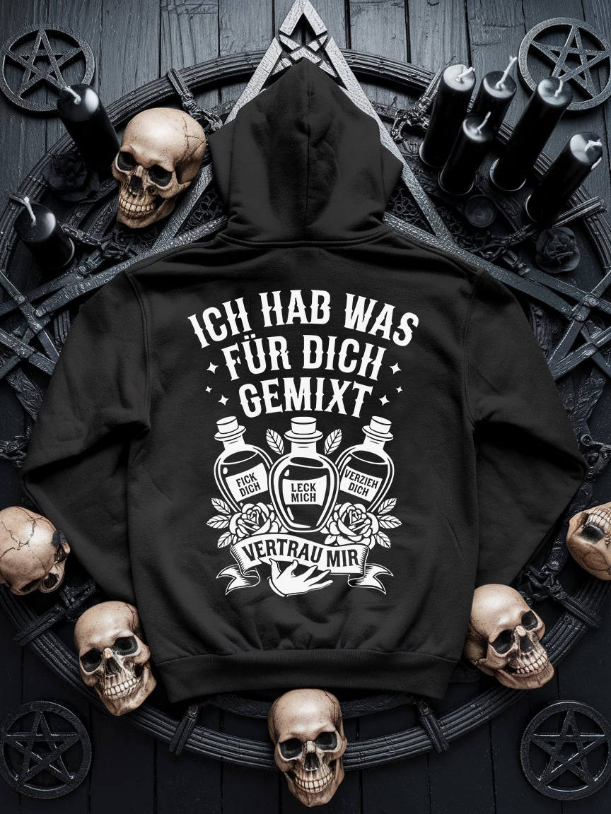 Ich hab was für dich gemixt Premium Hoodie Unisex