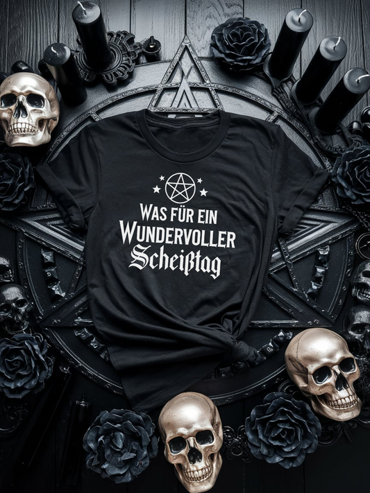 Wundervoller Scheißtag Premium T-Shirt Unisex