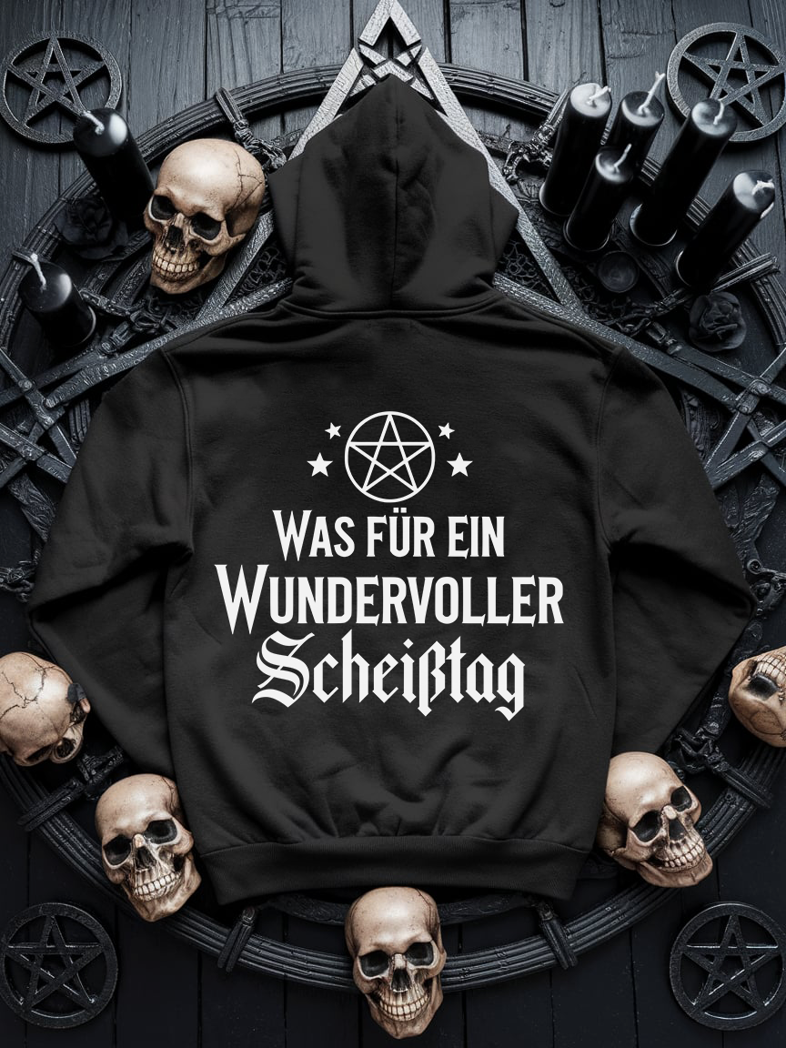 Wundervoller Scheißtags Premium Hoodie Unisex