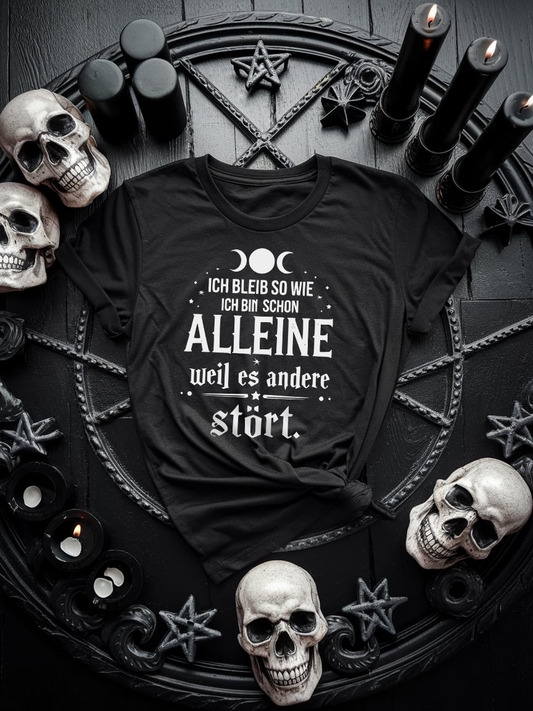 Ich bleib so wie ich bin Premium T-Shirt Unisex