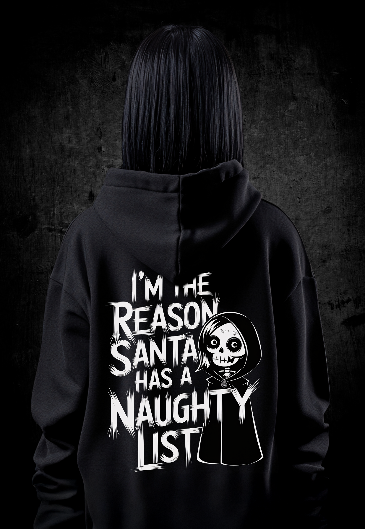 Premium Hoodie Unisex "Santas Naughty List"