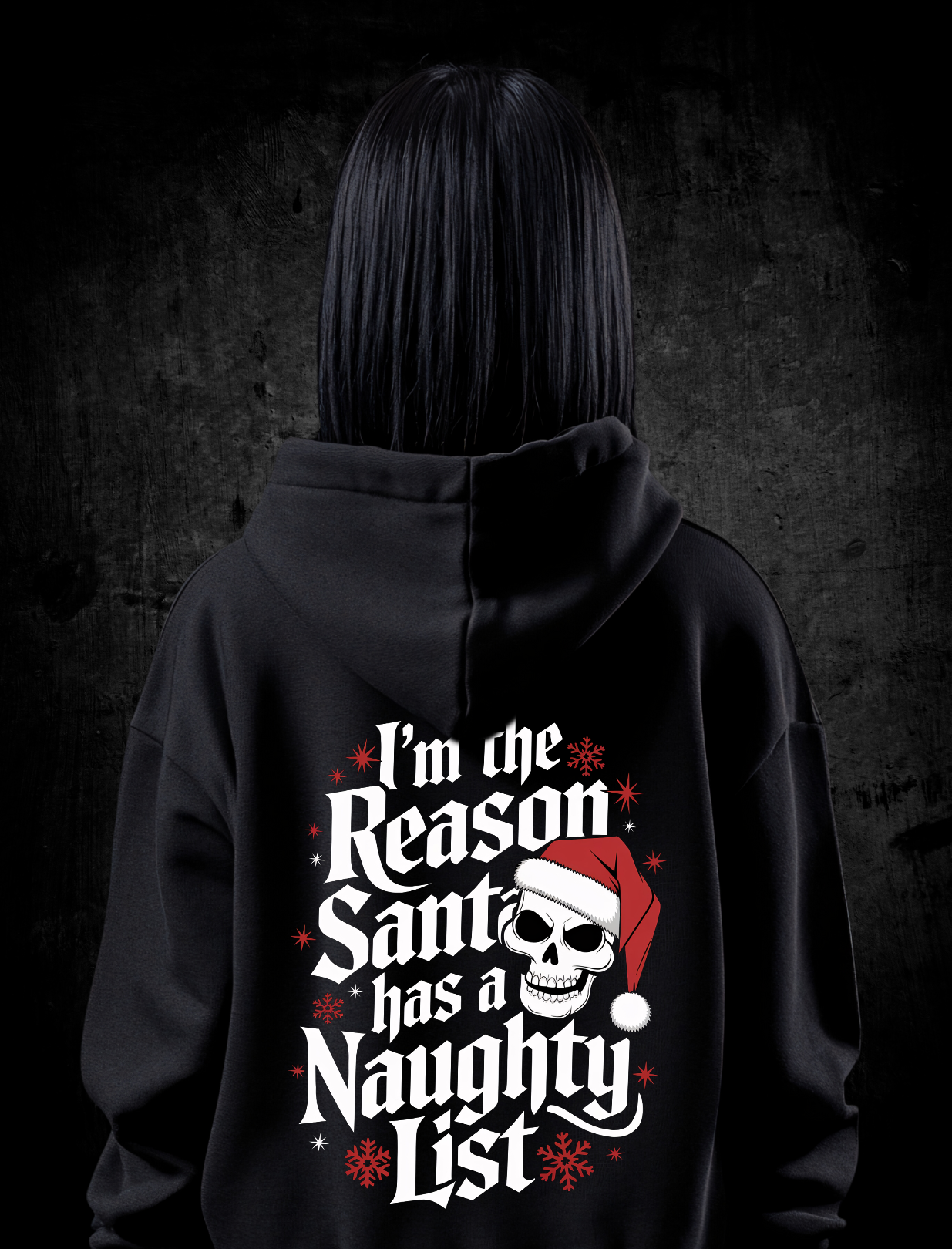 Premium Hoodie Unisex "Santas Naughty List"