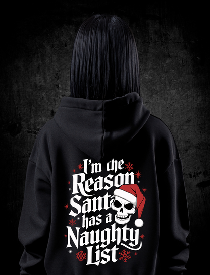 Premium Hoodie Unisex "Santas Naughty List"