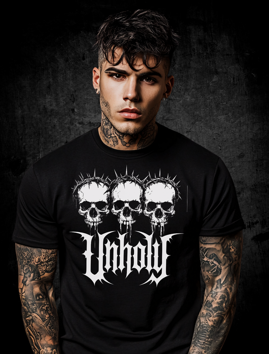 Premium T-Shirt Unisex "Unholy Skulls"