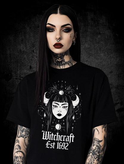 Unisex Premium T-Shirt "Witchcraft est 1692"