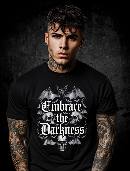 Premium T-Shirt Unisex "Embrace the Darkness"