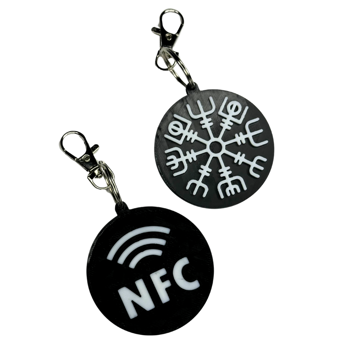 Wikinger Runen Kompass - Smarter programmierbarer NFC-Schlüsselanhänger