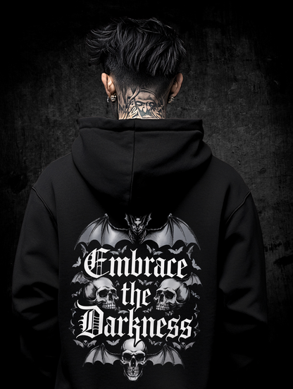 Oversized Hoodie Unisex "Embrace the Darkness"