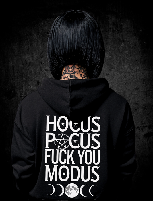 Premium Hoodie "Hocus Pocus Fuck you Modus"