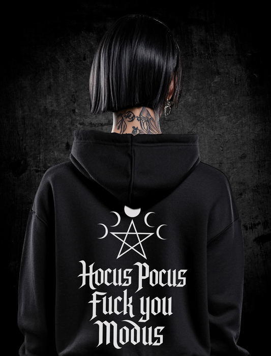 Premium Hoodie Unisex "Hocus Pocus fuck you Modus"