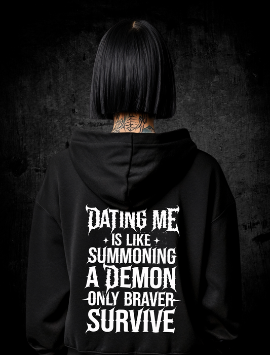 Premium Hoodie "Dating me"