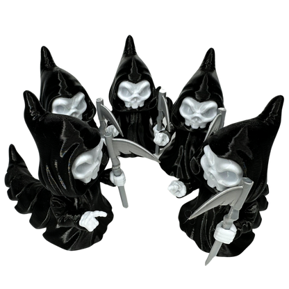 Reaper Sammelfigur, Beweglicher Reaper Witchcraft, Witchy Dekoration, Gothic Accessoire