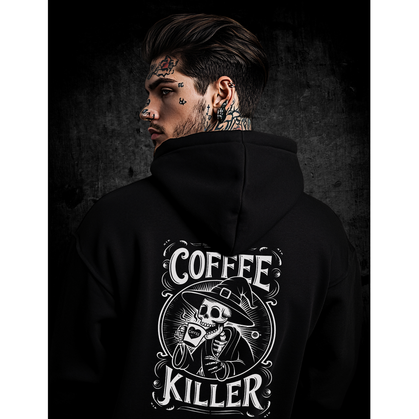 Premium Hoodie Unisex "The Coffee Killer"