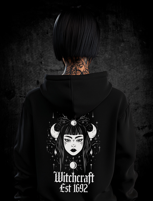 Premium Hoodie Unisex "Witchcraft est 1692"