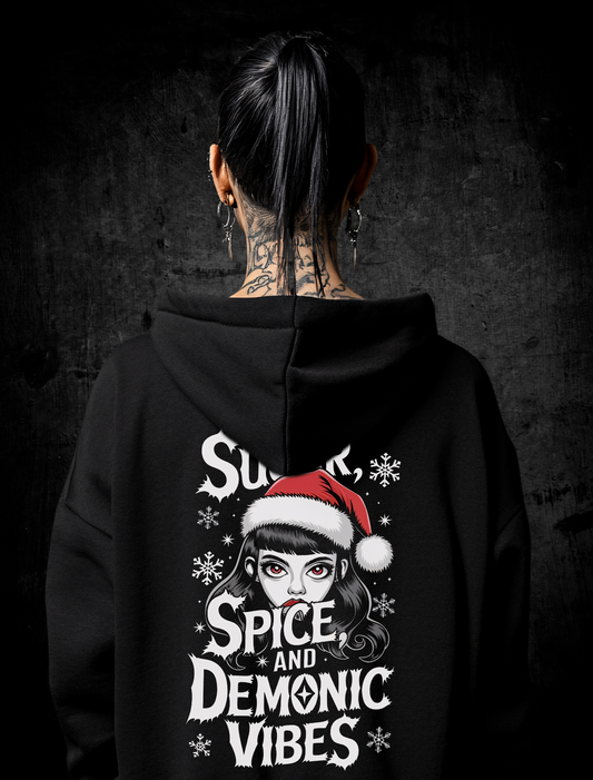 Premium Hoodie Unisex "Demonic Vibes"