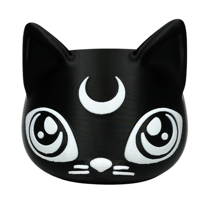 Gothic Moon Cat Topf Exklusiv