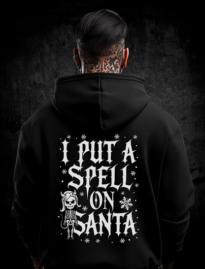 Premium Hoodie Unisex "I put a spell on Santa"