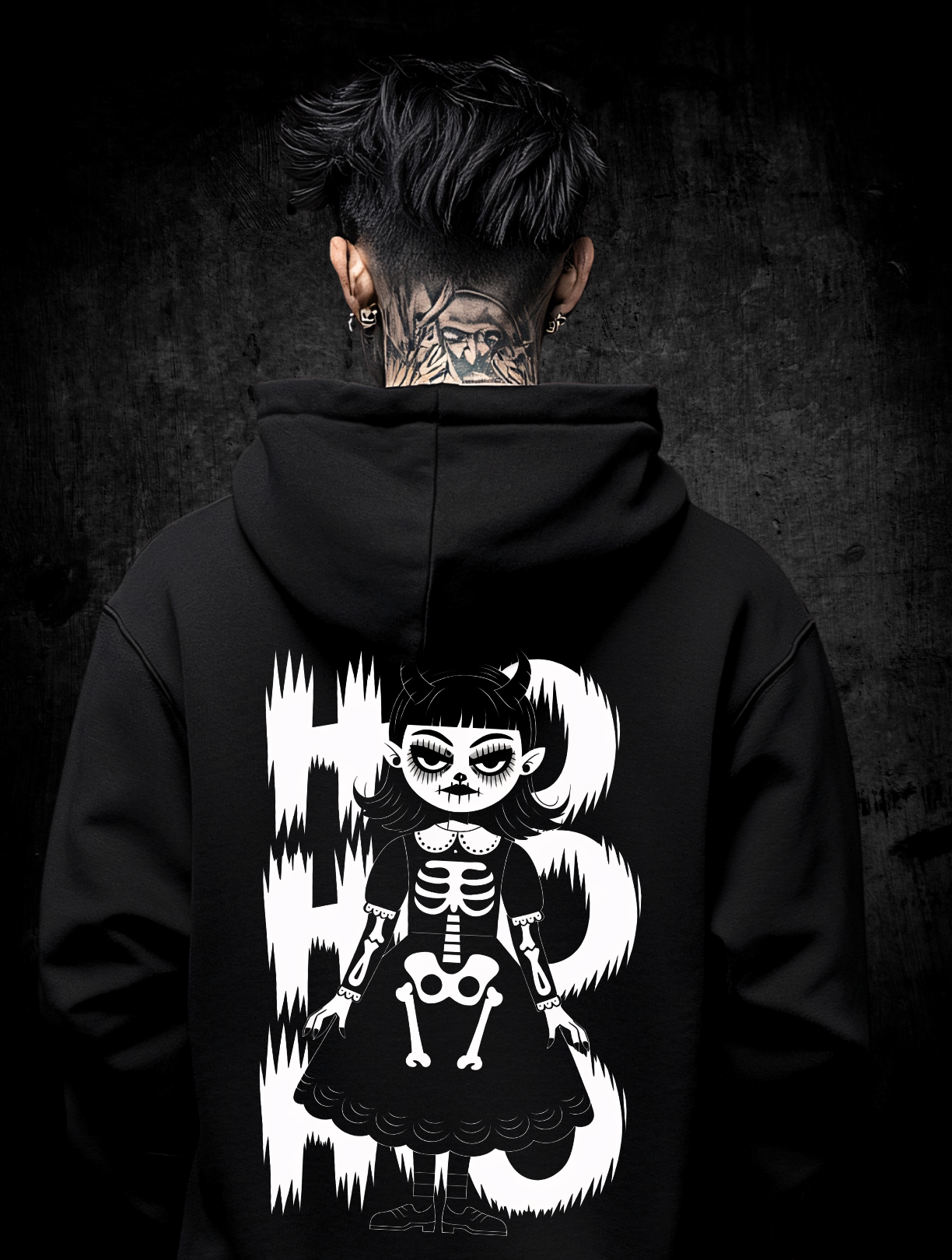 Oversized Hoodie Unisex "Ho Ho Ho"