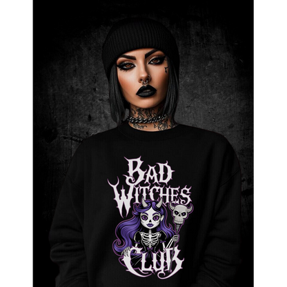 Premium Sweatshirt Unisex "Bad Witches Club"