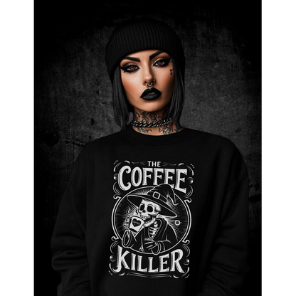 Premium Sweatshirt Unisex "The Coffee Killer"