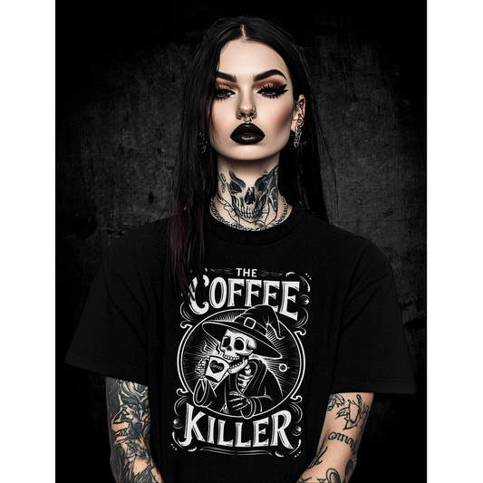 Premium T-Shirt Unisex "The Coffee Killer"