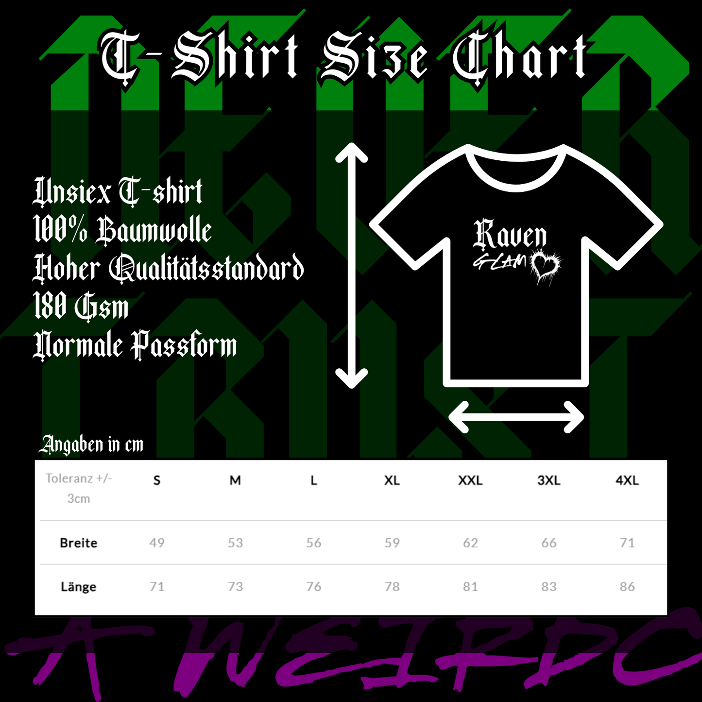 Premium T-Shirt Unisex "Never trust a weirdo"