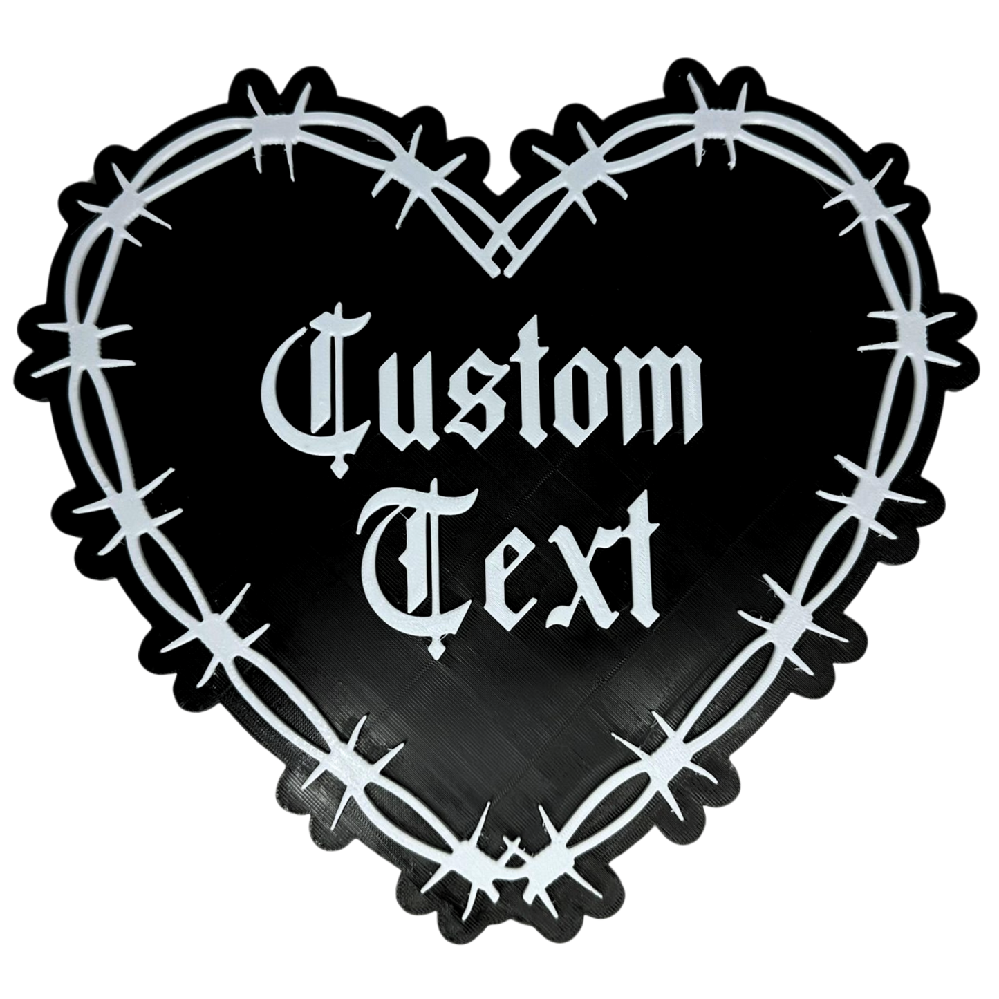 Personalisiertes Gothic Wandschild , Dein Text, Witchcraft Zubehör, Witchy Dekoration, Gothic Accessoire