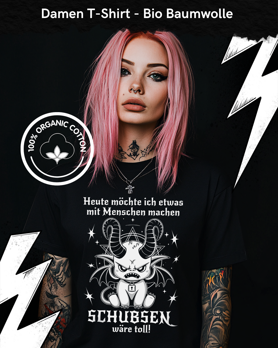 Etwas mit Menschen machen - Premium Organic Shirt Women