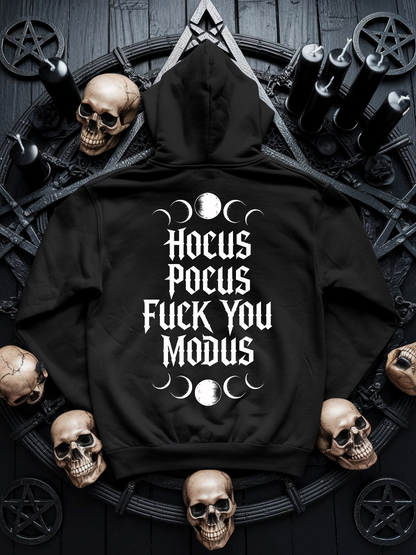 Premium Hoodie Unisex "Hocus Pocus fuck you Modus"