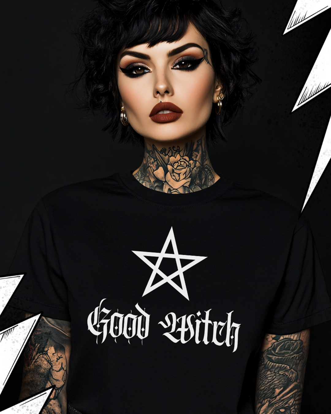 Good Witch - Premium T-Shirt Unisex, Witchcraft, Gothic T-Shirt, Dark Fashion