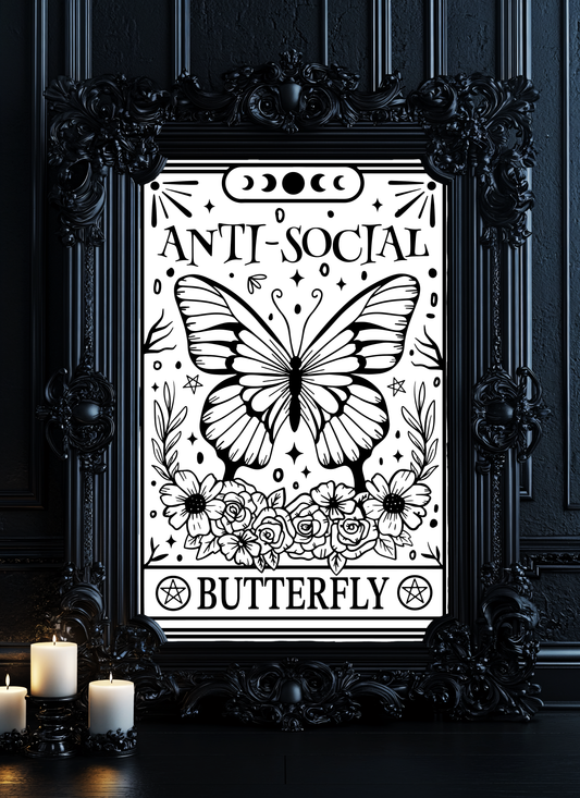 Poster Tarot Butterfly