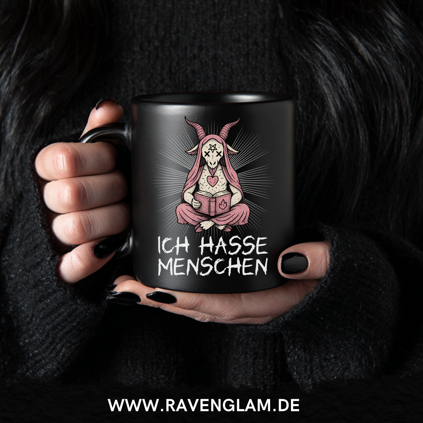 Ich hasse Menschen  - Tasse