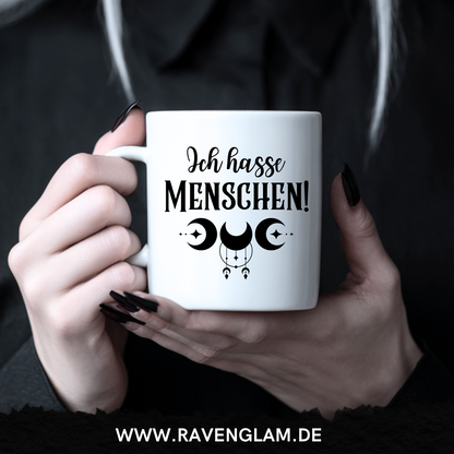 Ich hasse Menschen - Tasse