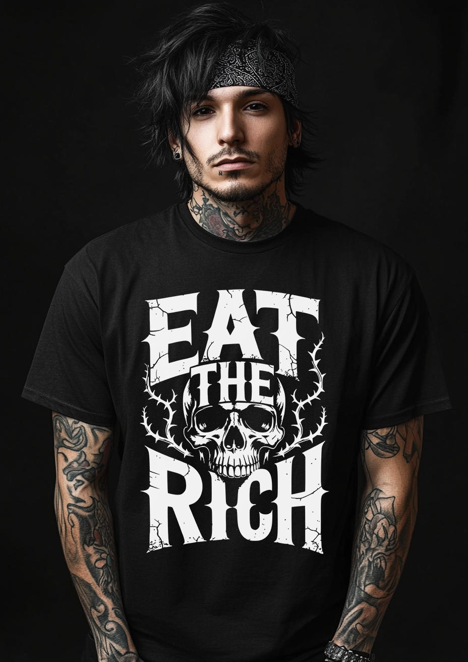 Eat the Rich - Premium T-Shirt Unisex