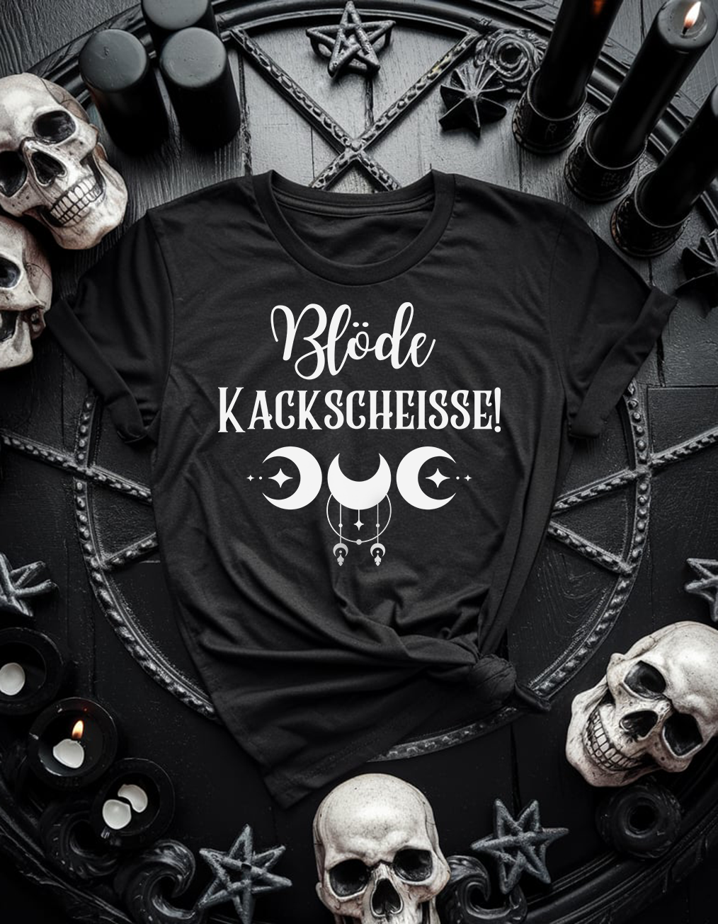 Blöde Kackscheisse - Premium T-Shirt Unisex