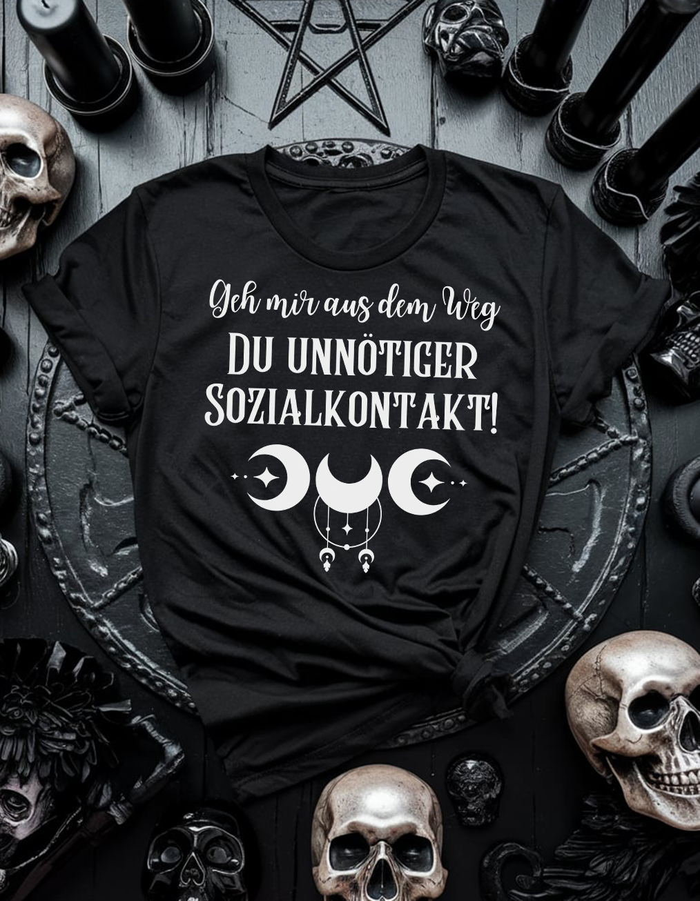Geh mir aus dem Weg - Premium T-Shirt Unisex