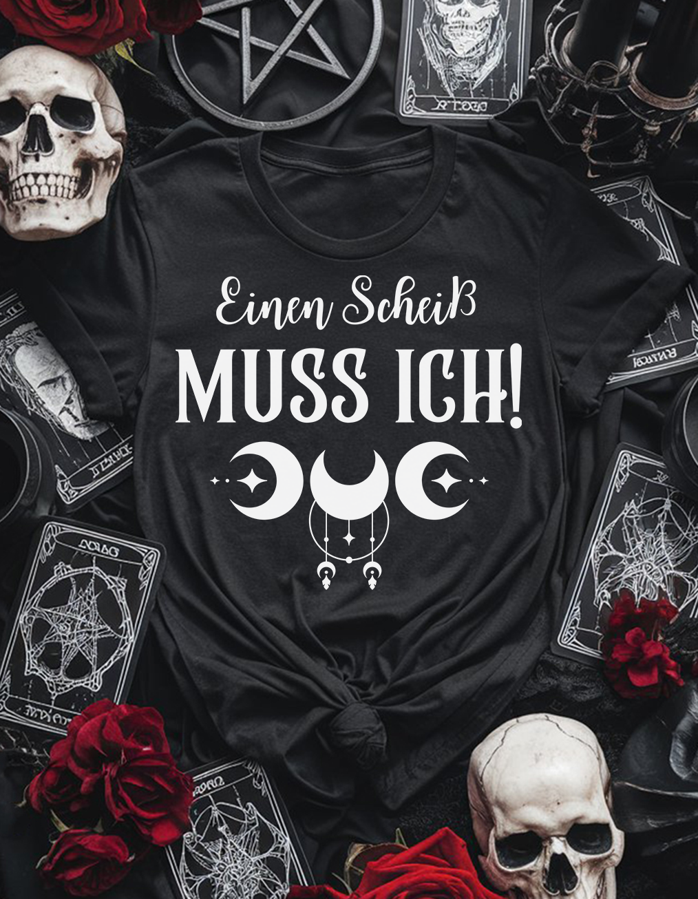 Einen Scheiß muss ich - Premium T-Shirt