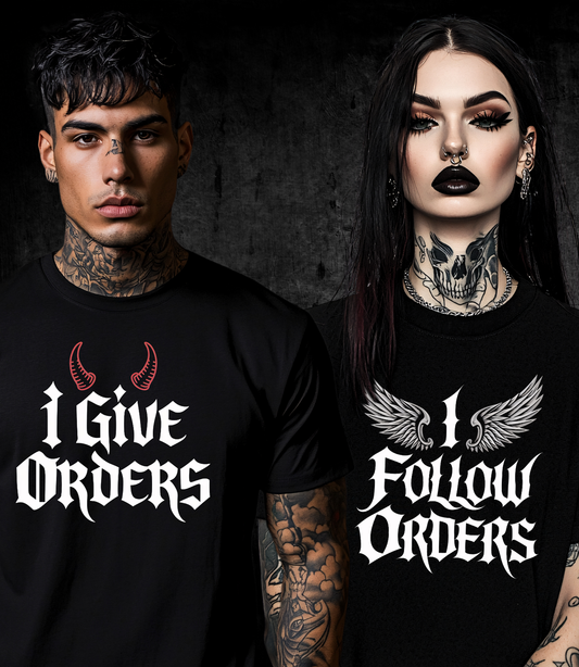 Follow & Give Orders T-Shirt Bundle