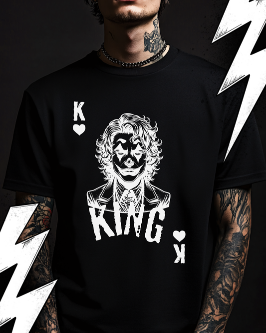 King - Premium T-Shirt Unisex,  Paar T-Shirt, Couple Style, Partnerlook
