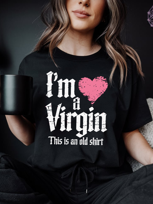 Kinky T-Shirt Unisex "I´m a Virgin" Fetish Statement Shirt, BDSM T-Shirt