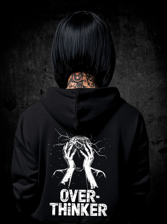 Premium Hoodie Unisex "Overthinker"