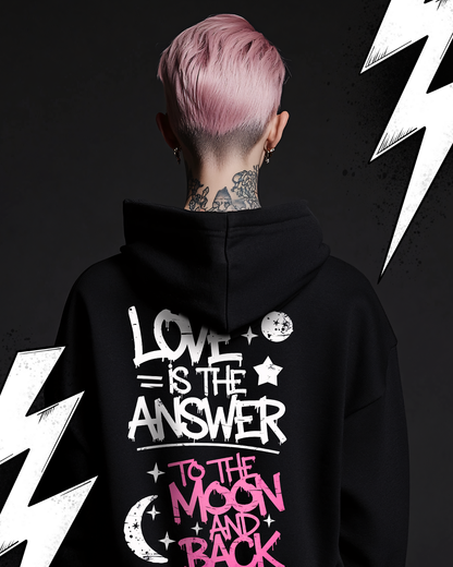 Premium Hoodie Unisex "Love is the Answer"