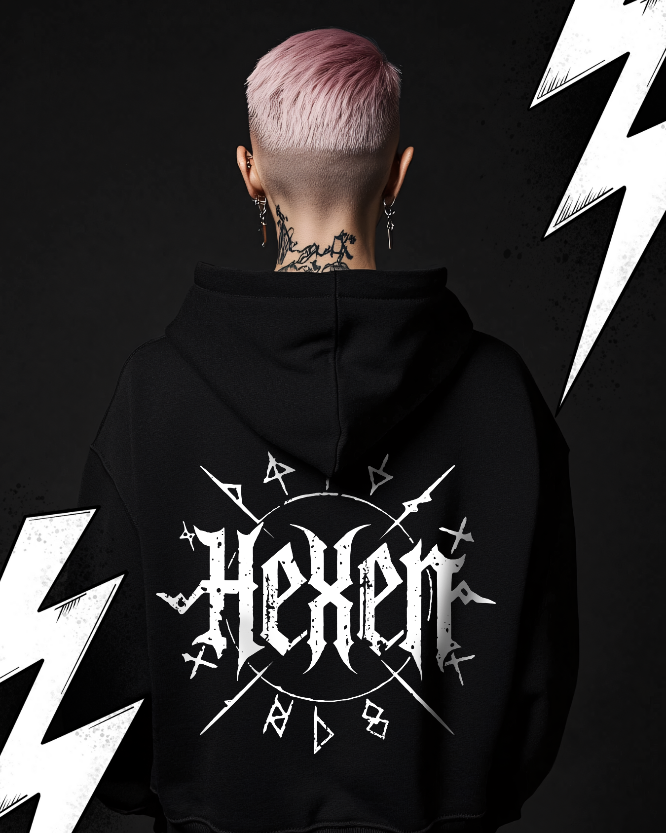 Premium Hoodie Unisex "Hexen"