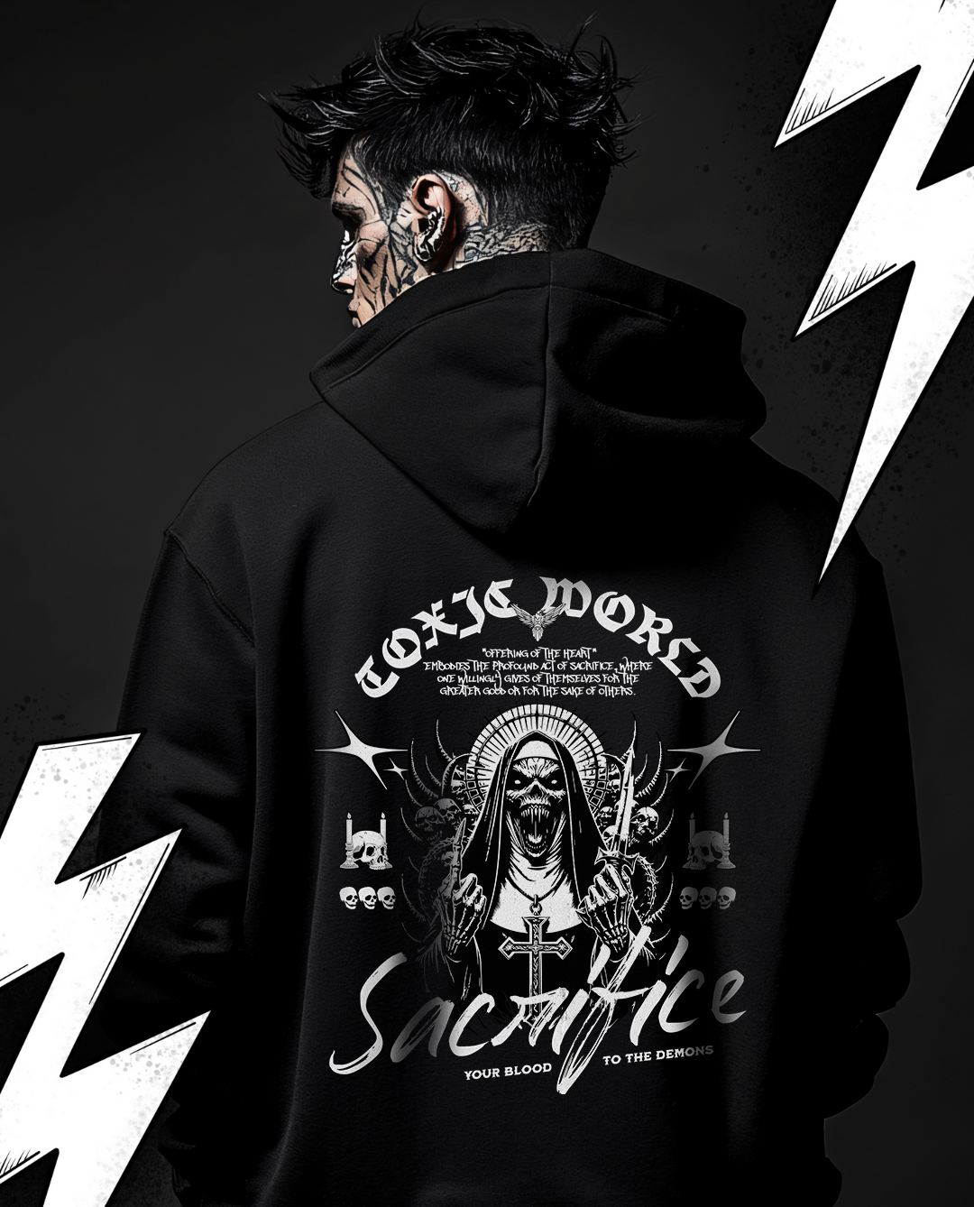 Premium Hoodie Unisex "Sacrifice"