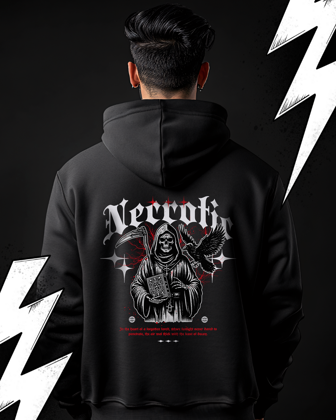 Premium Hoodie Unisex "Nerrotic"