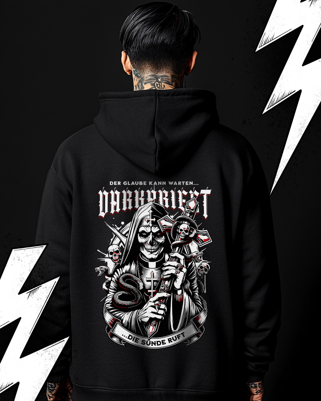 Premium Hoodie Unisex "Darkpriest"