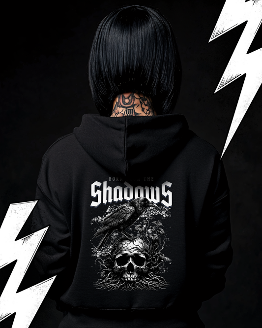 Premium Hoodie Unisex "Born in the Shadows"