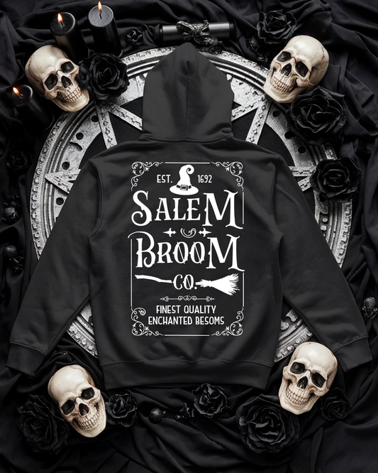 Witchy Vibe Hoodie Unisex "Salem Broom Company" Hexen Hoodie